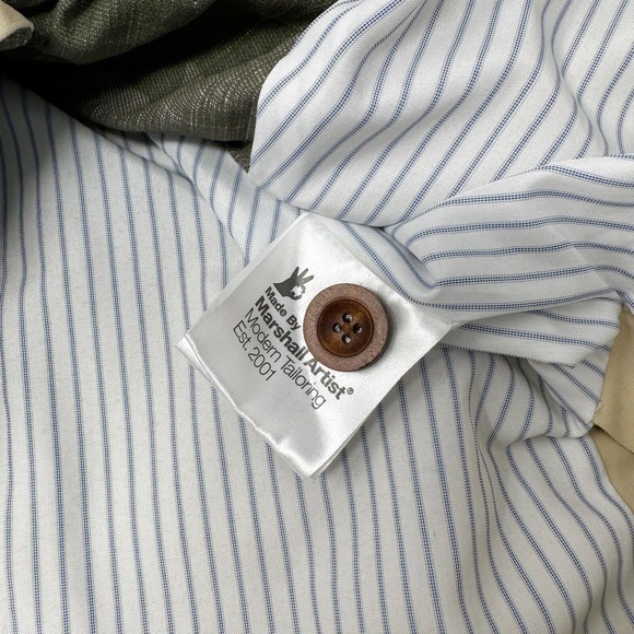 Marshall Artist‎ Waxed Cotton Hooded Jacket Simms Sigal Camo Lined Medium - Picture 15 of 16